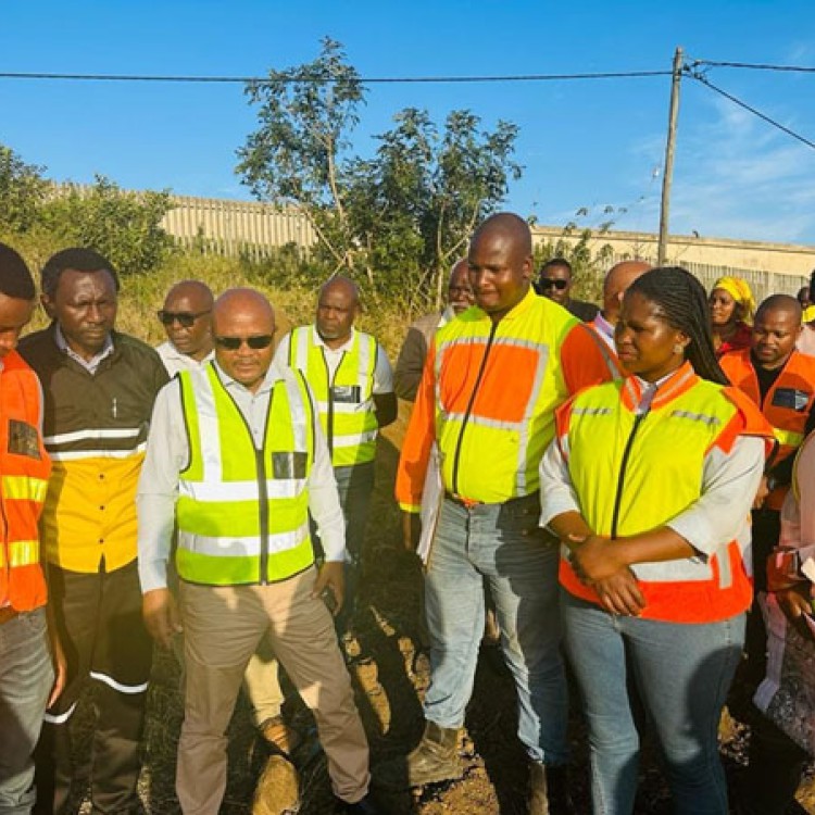 THE CARETAKERS OF WATER HAVE ARRIVED TO OVERSEE THE WORK OF PROVIDING OUR PEOPLE WITH WATER!!!!