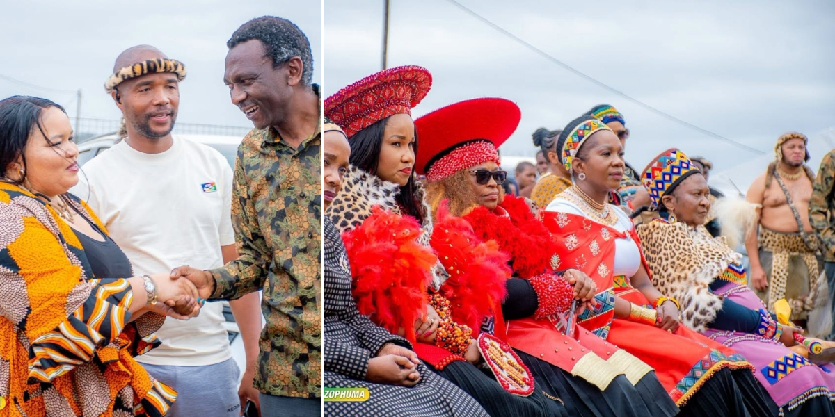 dignitaries impressed by the reed dance ceremony 2